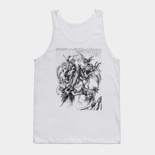 Vivid Retro - St. Anthony Transparent Tank Top